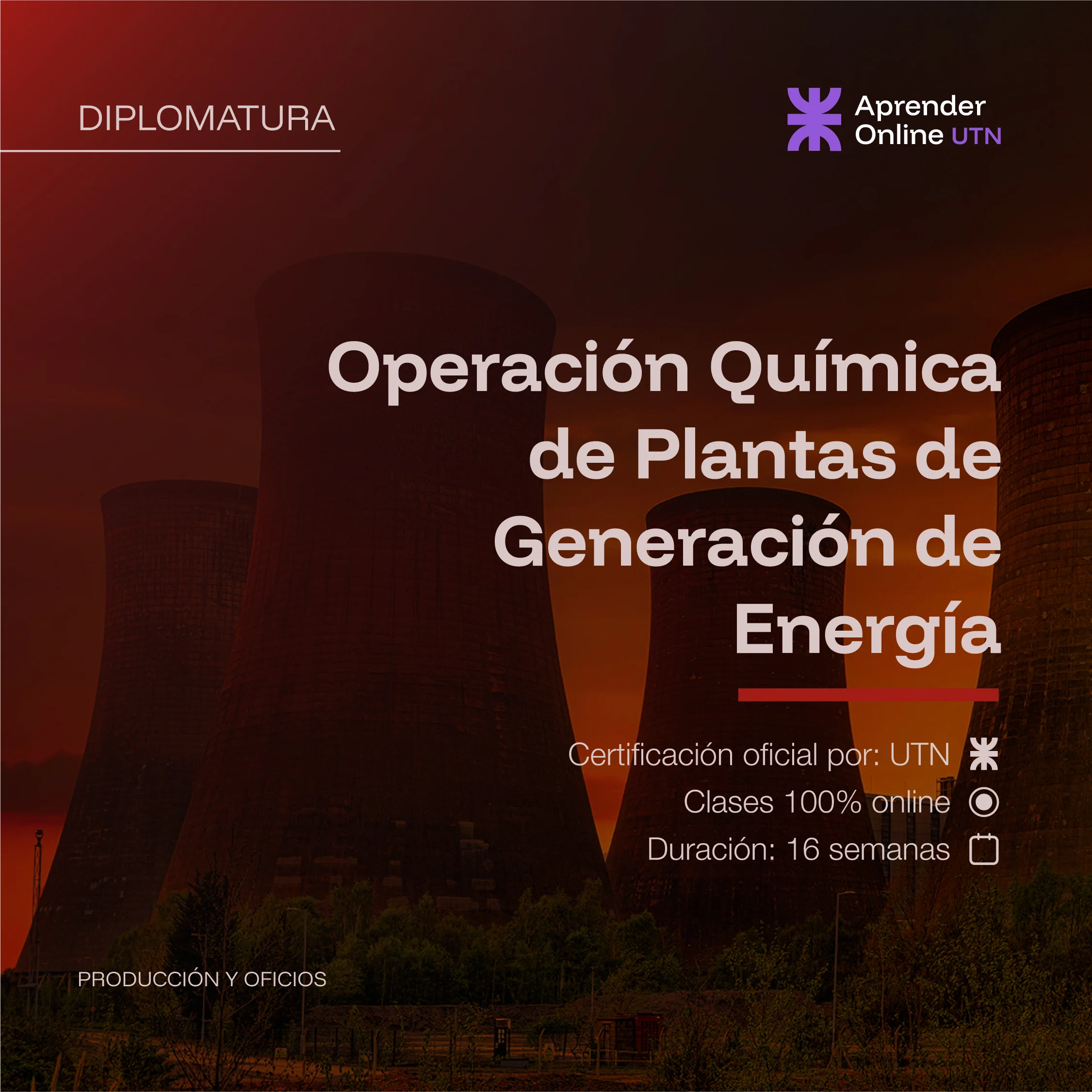 Diplomatura en Operación Química de Plantas de Generación Energía