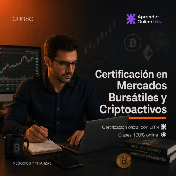 Certificación en Mercados Bursátiles y Criptoactivos