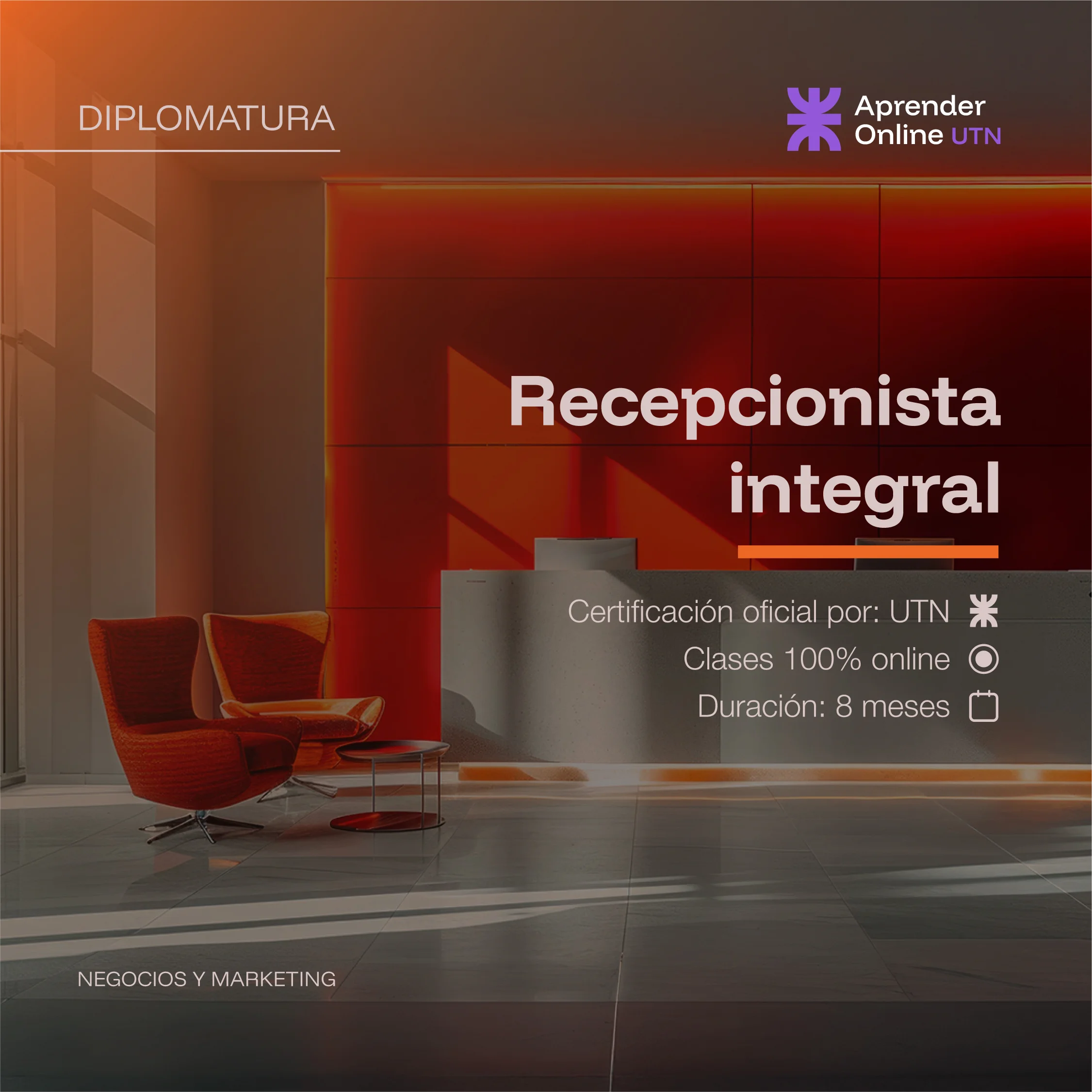 Diplomatura en Recepcionista Integral