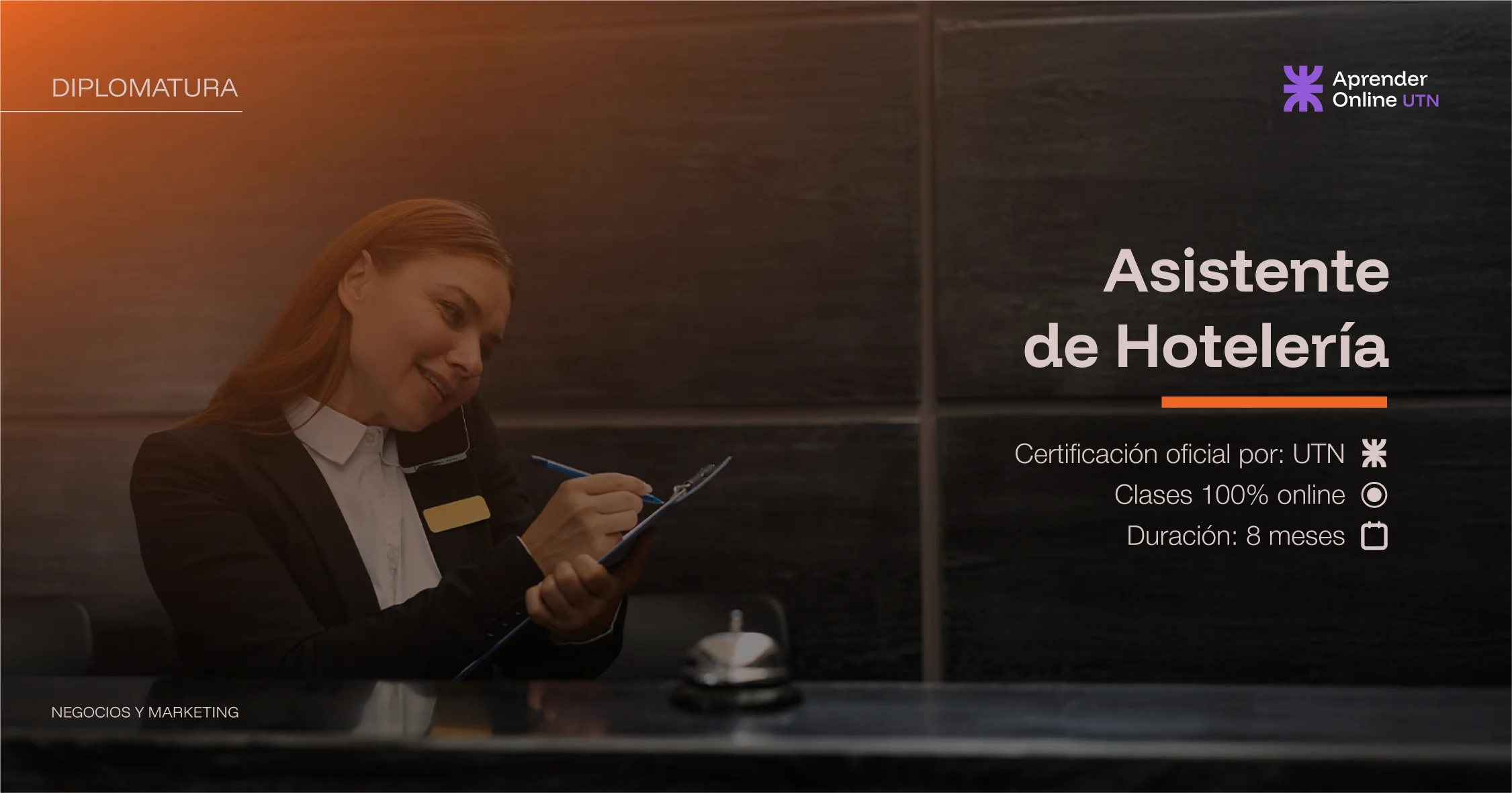 Diplomatura en Asistente de Hotelería