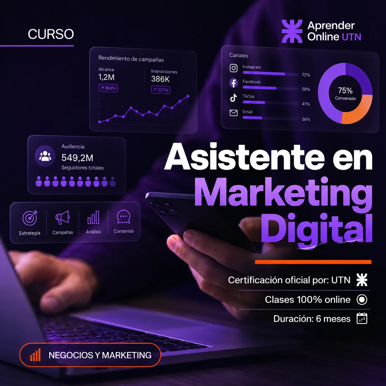 Asistente en Marketing Digital