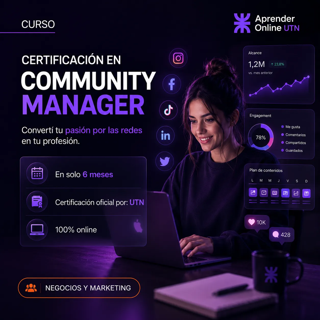 Certificación en Community Manager