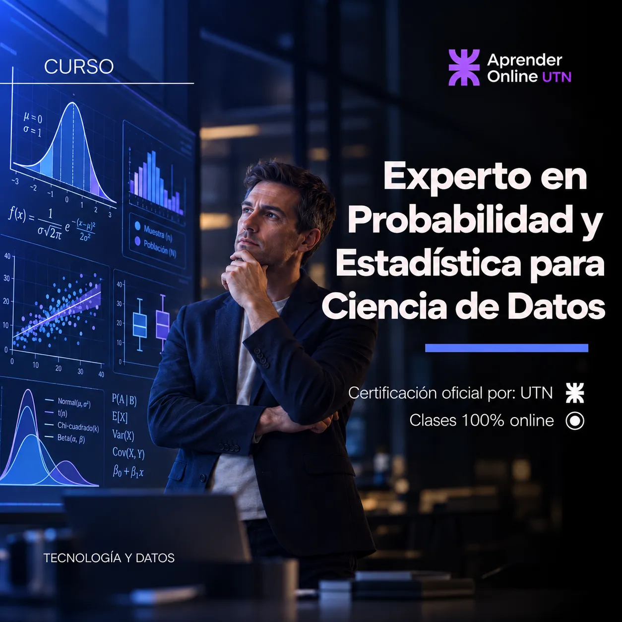 Experto en Probabilidad y Estadística para Ciencia de Datos